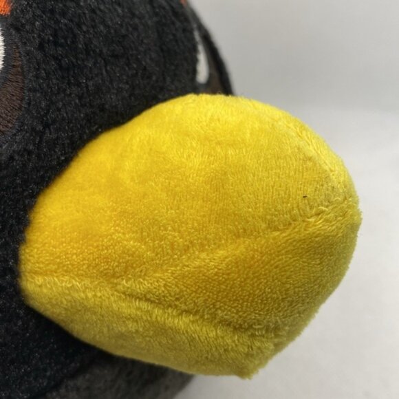 Angry Birds 6” Black Bomb Plush Stuffed Animal Bird Commonwealth Toys - Picture 7 of 9